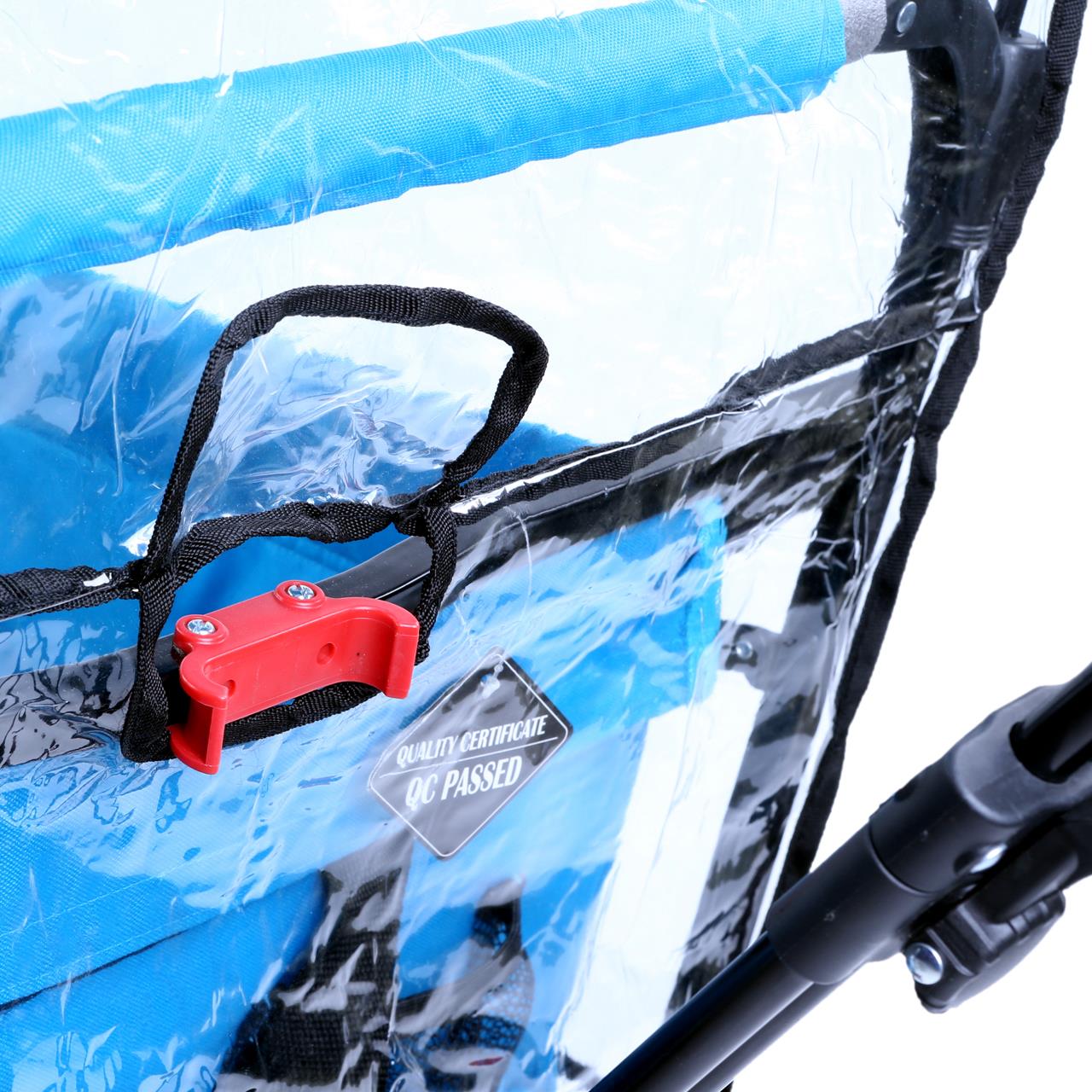 Regenschutz transparent für Bollerwagen CT500