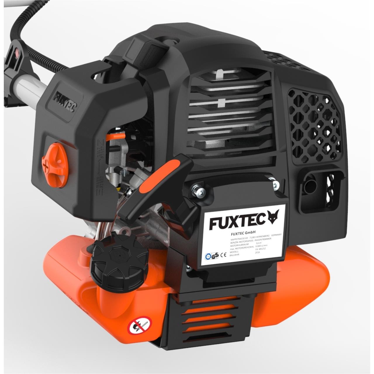 FUXTEC FX-MS152 Petrol 2in1 Garden Power Tool - Motor Scythe - Lawn Trimmer - Grass Trimmer - Brush Cutter