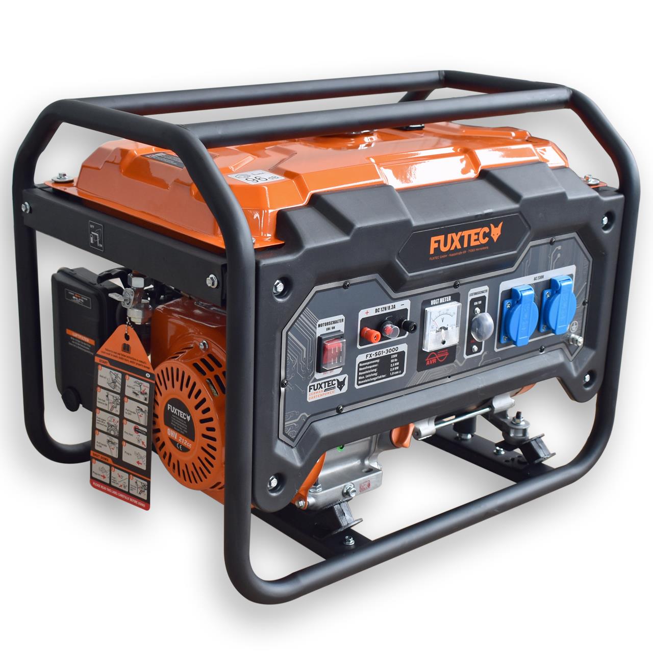 FUXTEC Stromerzeuger SG1-3000 ohne Räder / SG2-3000 mit Räder